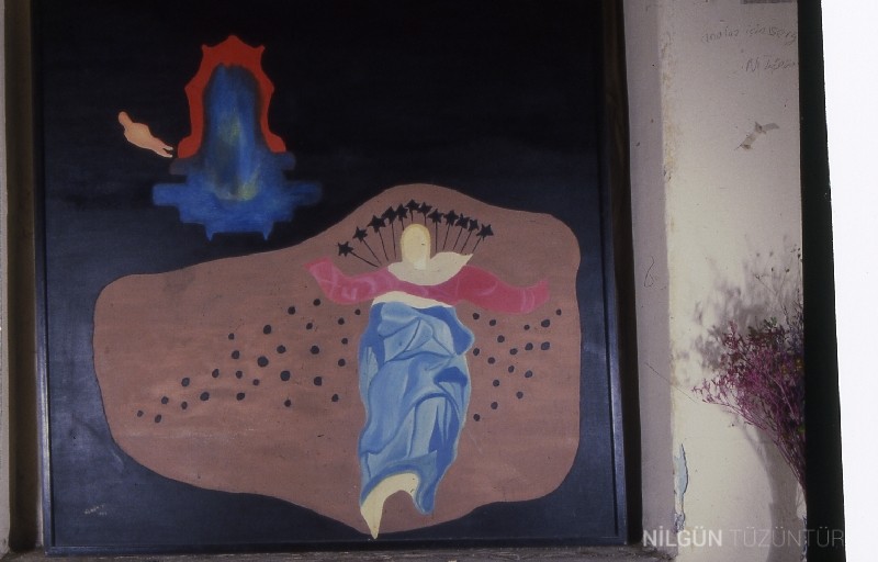 100x100 Tuval üzerine Yağlı Boya 1991