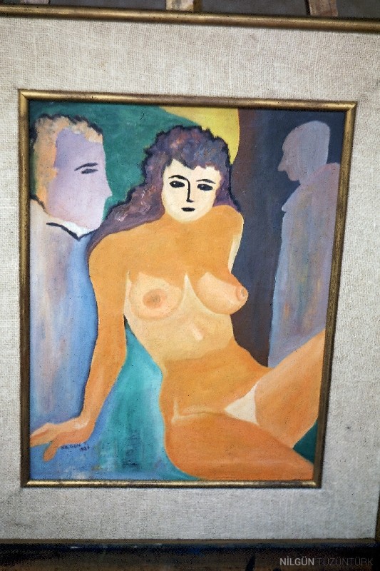 50x60 Tuval Üzerine Yağlıboya 1989