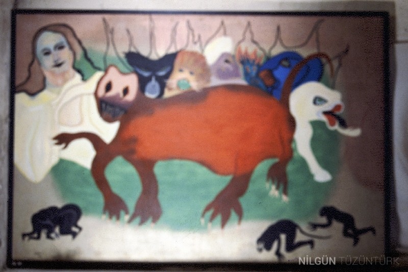 100x150 Tuval Üzerine Yağlıboya 1992