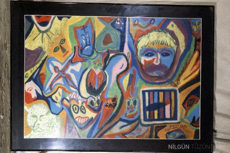 50x70 Tuval Üzerine Yağlıboya 1986