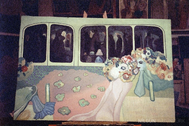 100x150 Tuval Üzerine Yağlıboya 1997