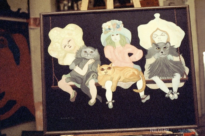 80x100 Tuval Üzerine Yağlıboya 1997