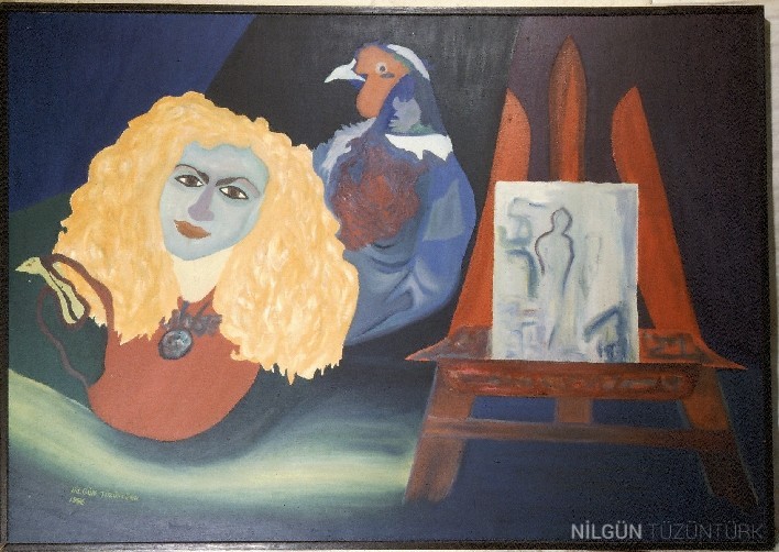 100x80 Tuval Üzerine Yağlıboya 1986