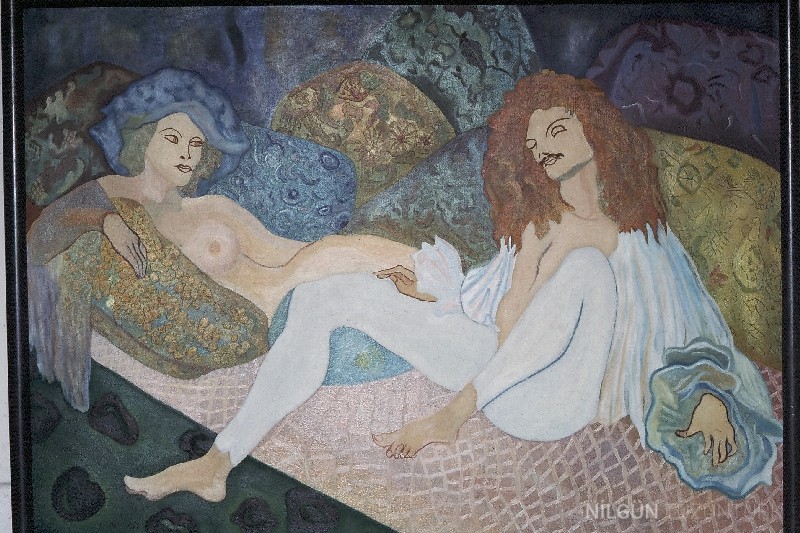 100x80 Tuval Üzerine Yağlıboya 1997