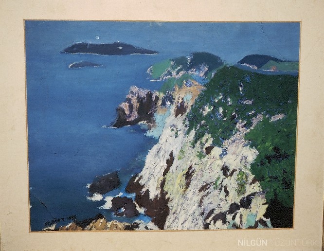 40x50 Kağıt üzerine Yağlıboya 1998