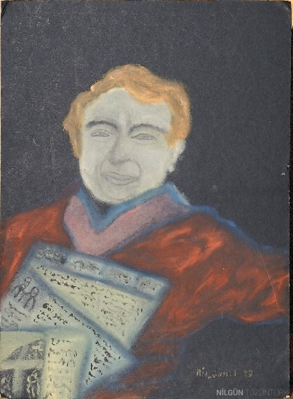 40x30 Kağıt Üzerine Yağlıboya 1997