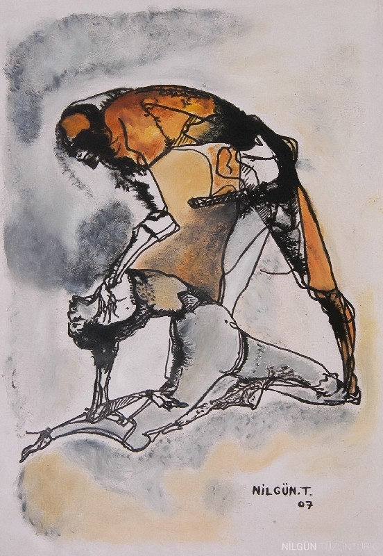 20x30 Kağıt Üzerine Karışık Teknik 2007