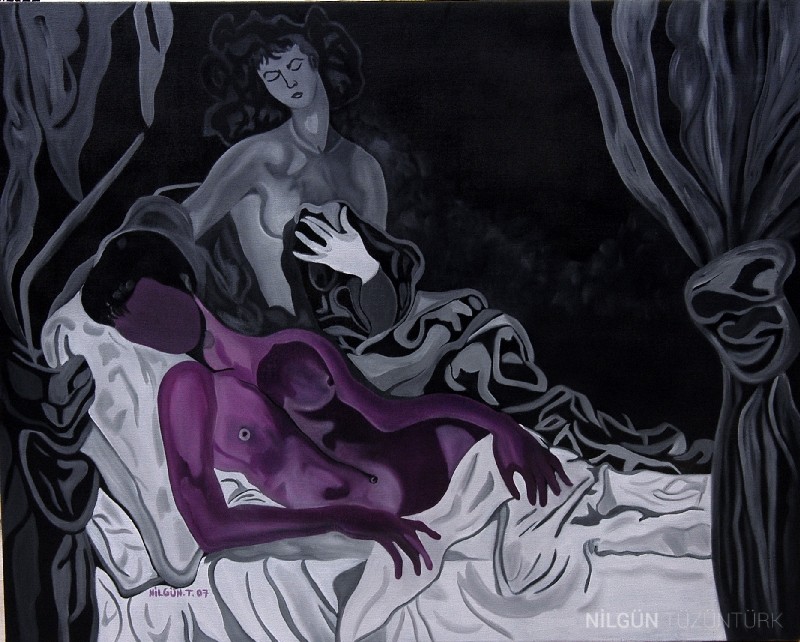 100x80 Tuval Üzerine Yağlıboya 2007