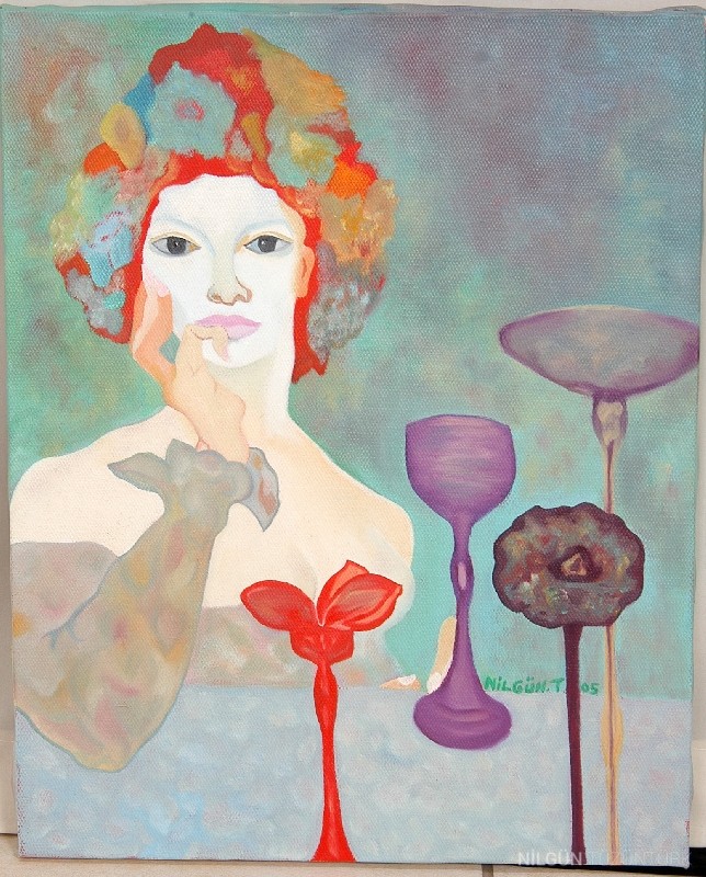 60x70 Tuval Üzerine Yağlıboya 2005