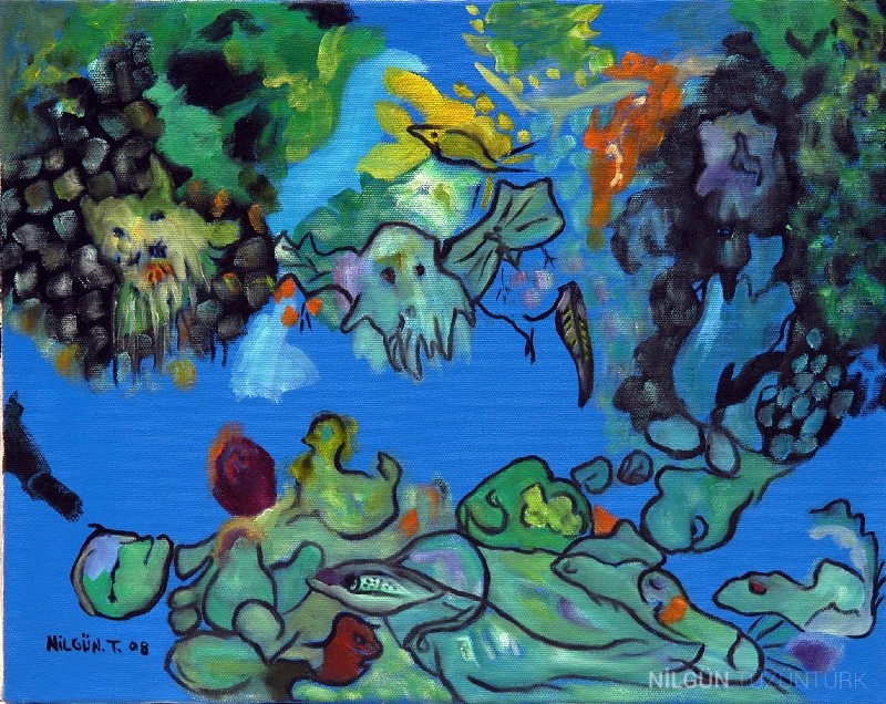 50x70 Tuval Üzerine Yağlıboya 2008