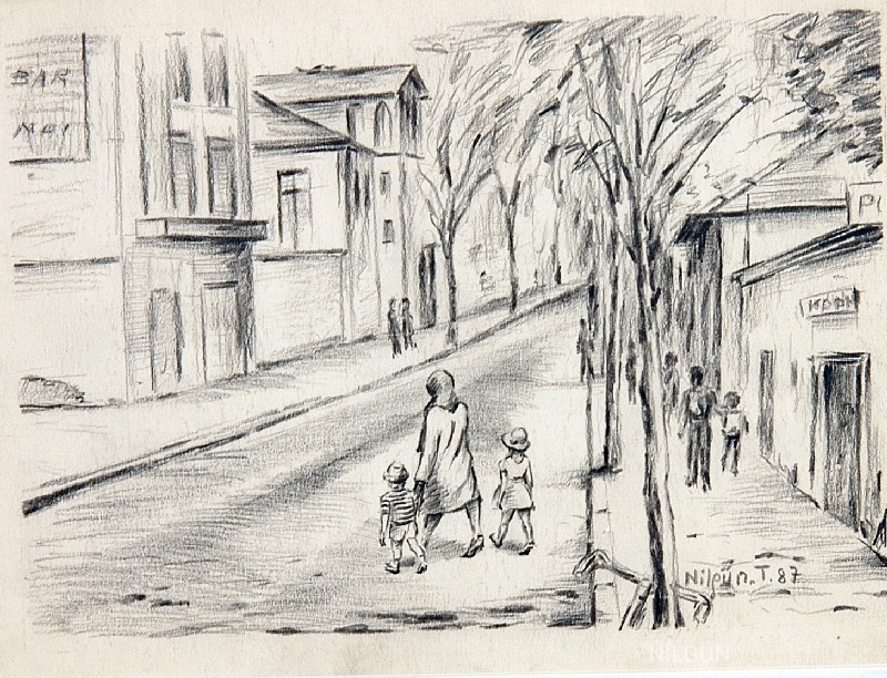 20x30 Kağıt Üzerine Desen 1987