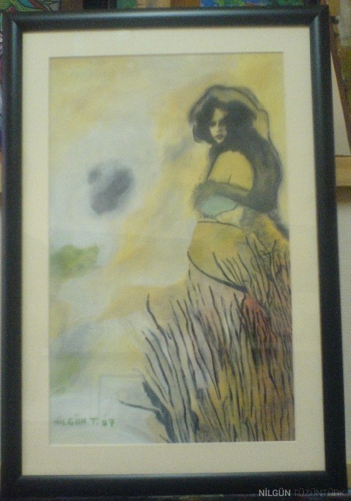 30x20 Kağıt Üzerine Karışık Teknik, Desen 2007