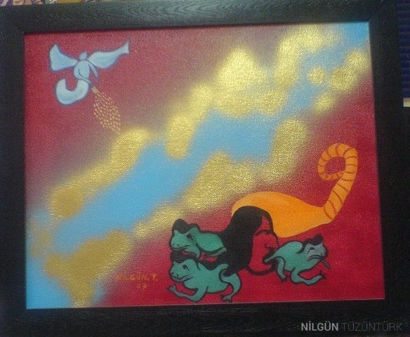 50x70 Tuval üzerine Yağlıboya 2007