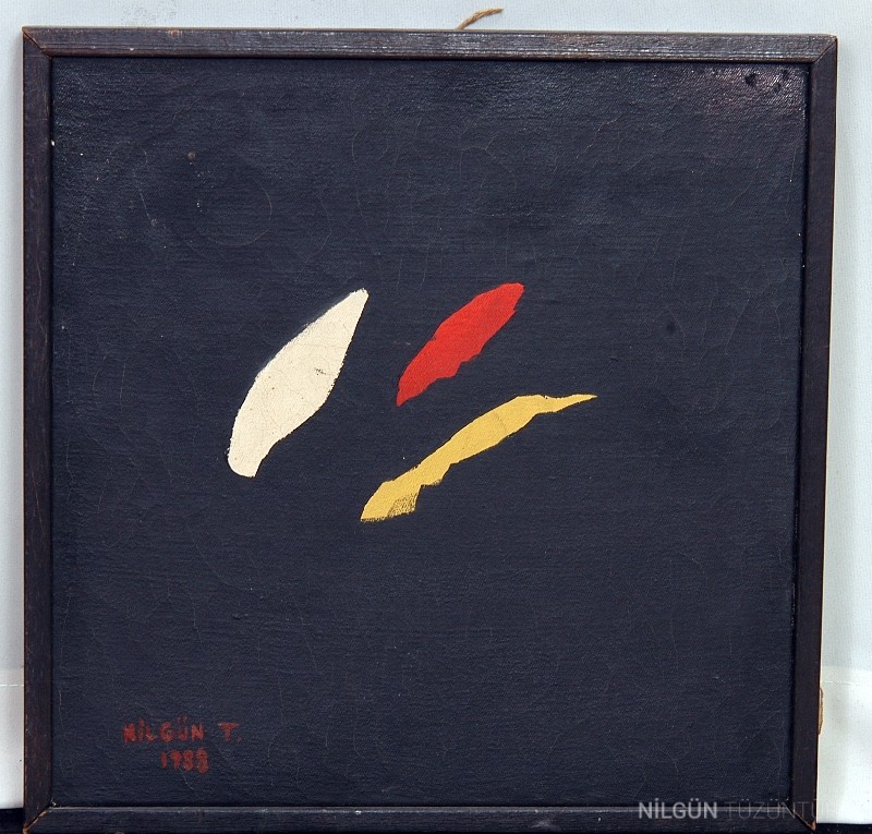 40x40 Tuval Üzerine Yağlıboya 1988