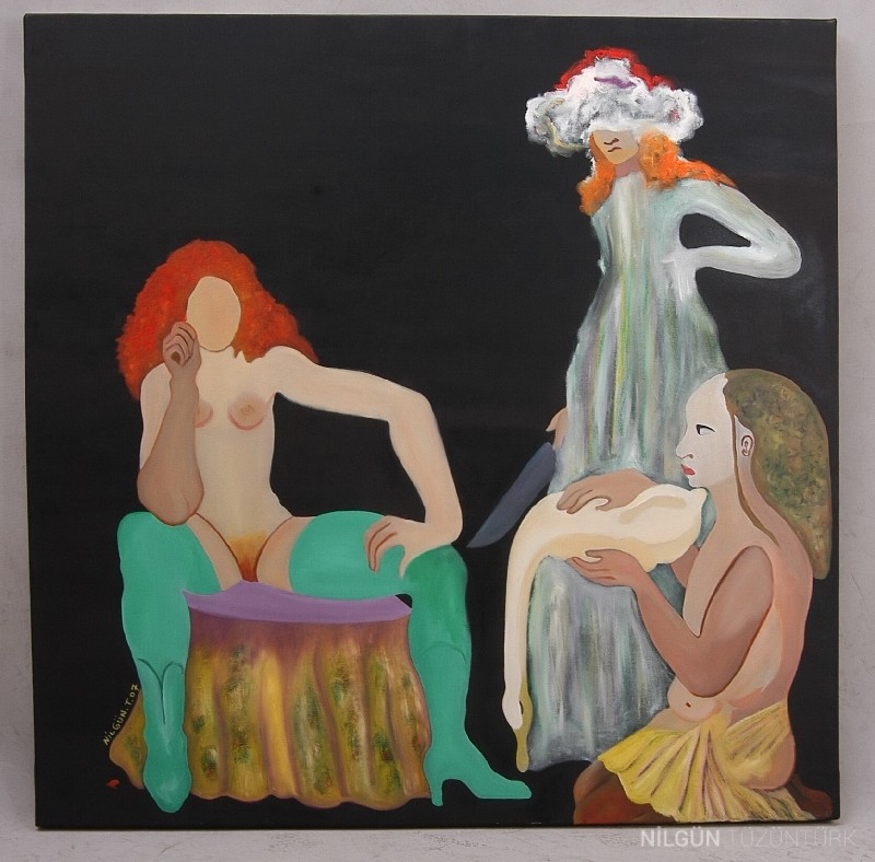 100x100 Tuval Üzerine Yağlıboya 2007