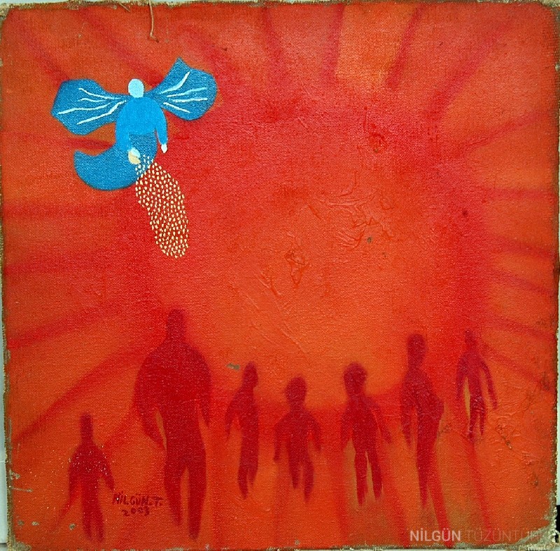 40x40 Tuval Üzerine Yağlıboya 2003