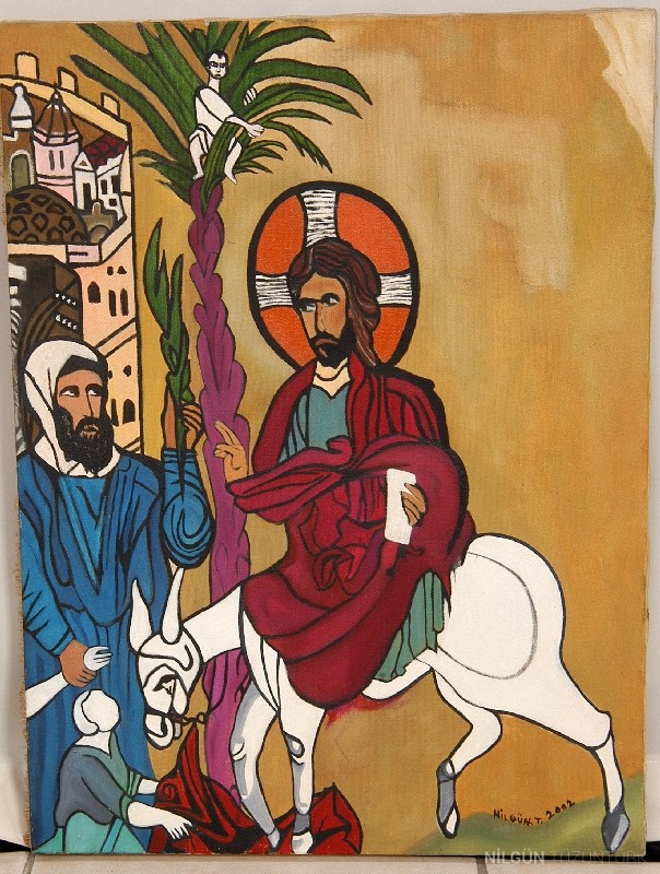 70x50 Tuval Üzerine Yağlıboya 2002