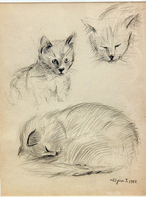 22x30 Kağıt Üzerine Desen 1987