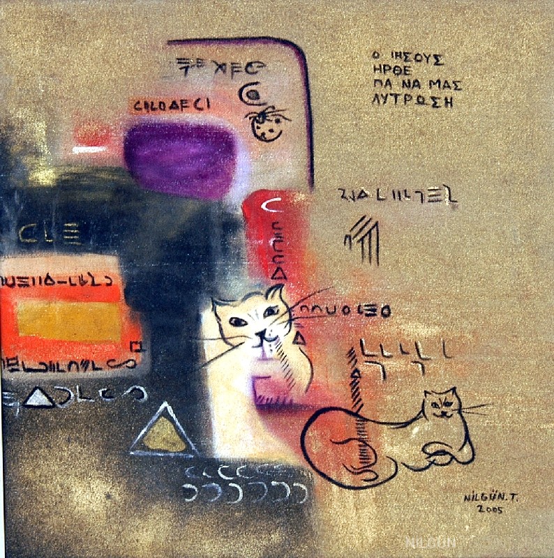 50x50 Tuval Üzerine Yağlıboya 2005