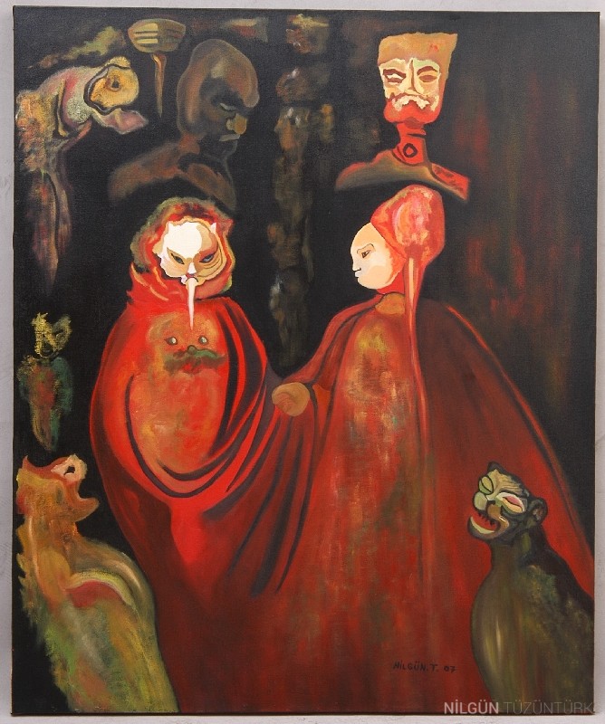 100x80 Tuval Üzerine Yağlıboya 2007