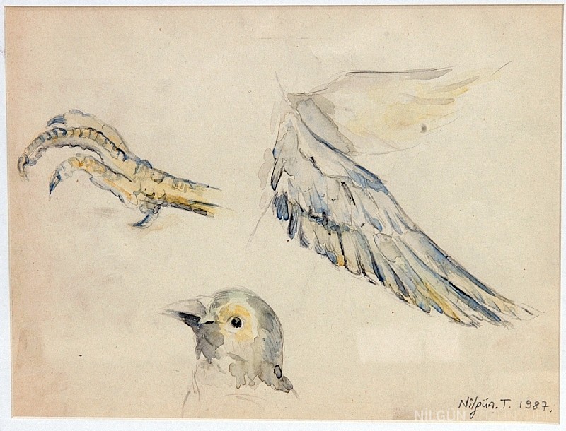 22x30 Kağıt Üzerine Desen 1987