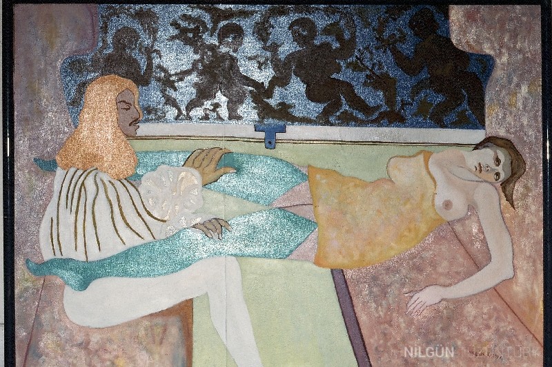 100x80 Tuval Üzerine Yağlıboya 1997