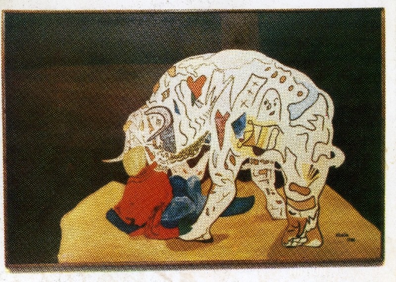 100x150 Tuval Üzerine Yağlıboya 1987