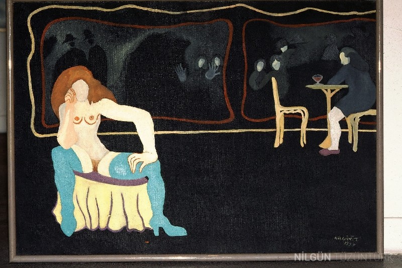 100x80 Tuval Üzerine Yağlıboya 1997