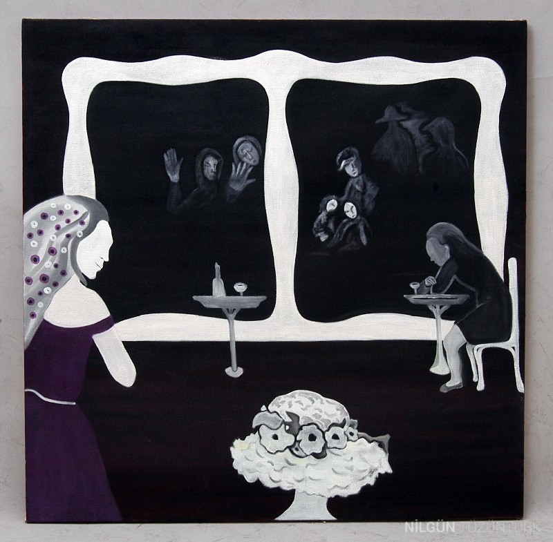 100x100 Tuval Üzerine Yağlıboya 2008