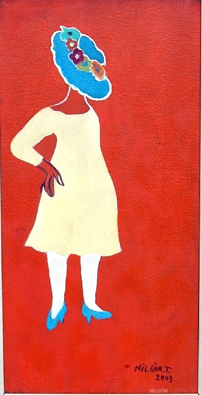 28x30 Tuval Üzerine Yağlıboya 2003