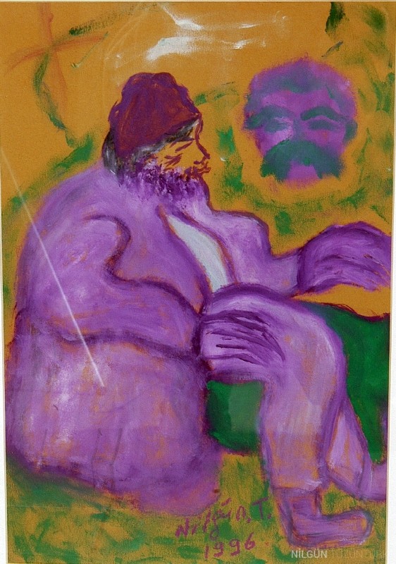 20x40 Kağıt Üzerine Yağlıboya 1996