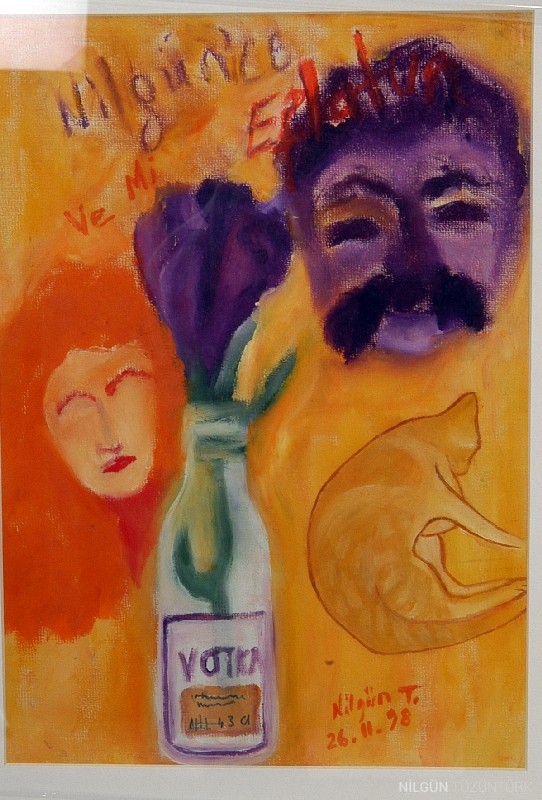 23x33 Kağıt Üzerine Yağlıboya 1998