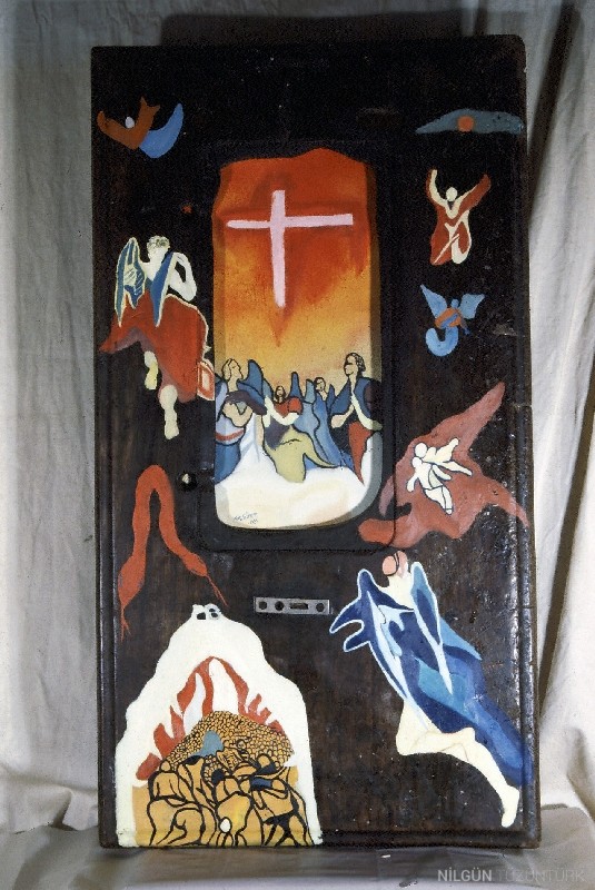 80x50 Ahşap Üzerine Yağlı Boya 1995