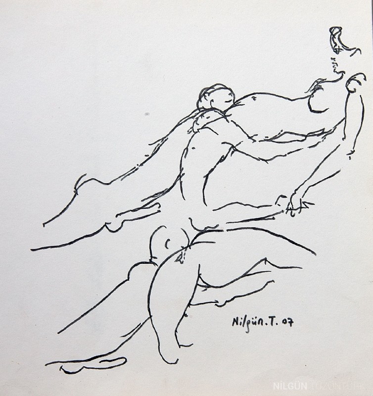 30x28 Kağıt Üzerine Desen 2007