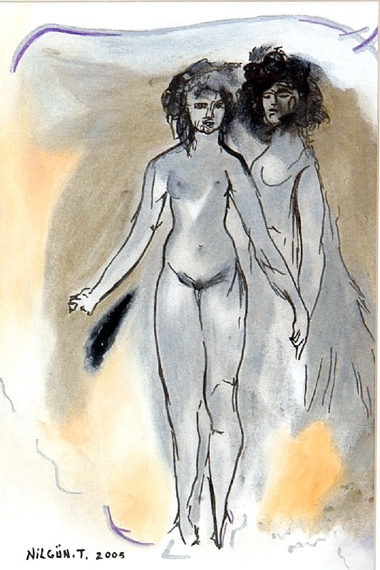 18x28 Kağıt Üzerine Karışık Teknik 2005