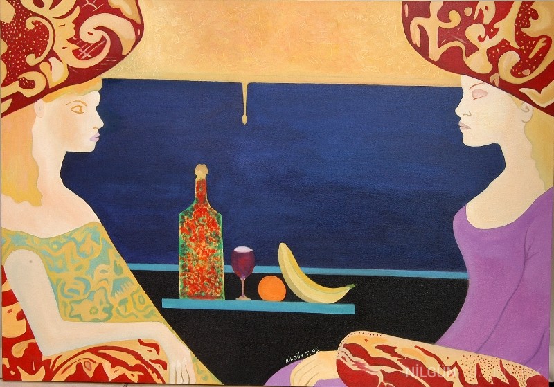 100x80 Tuval üzerine Yağlıboya 2005