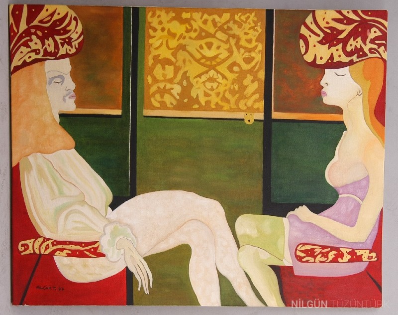 100x80 Tuval Üzerine Yağlıboya 2007