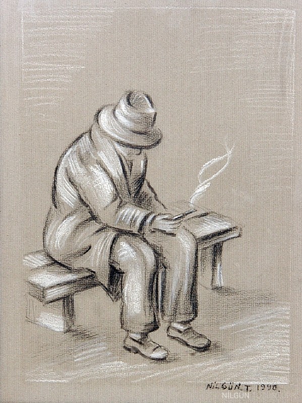 23x30 Kağıt Üzerine Desen 1990