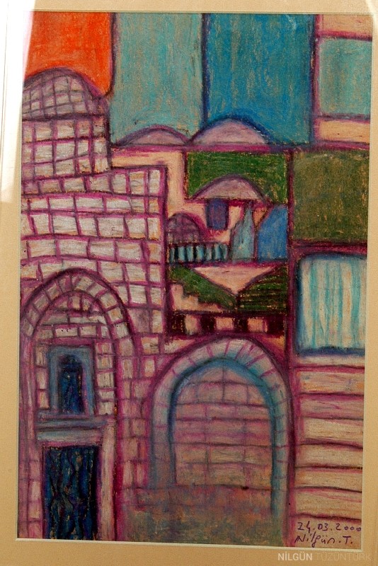 18x29 Kağıt Üzerine Pastel 2000 İsrail